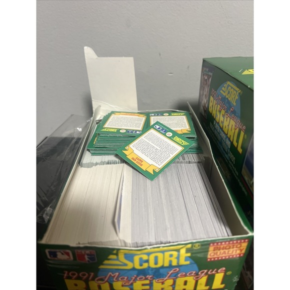 Lot Of Score 1991 Mayor League Baseball Cards - Picture 3 of 5